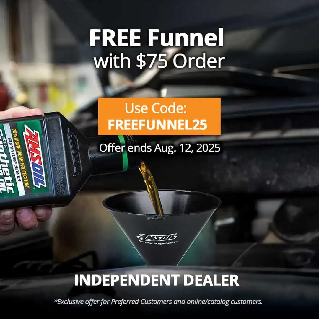 Two Free AMSOIL Can Coolers With $100 Order