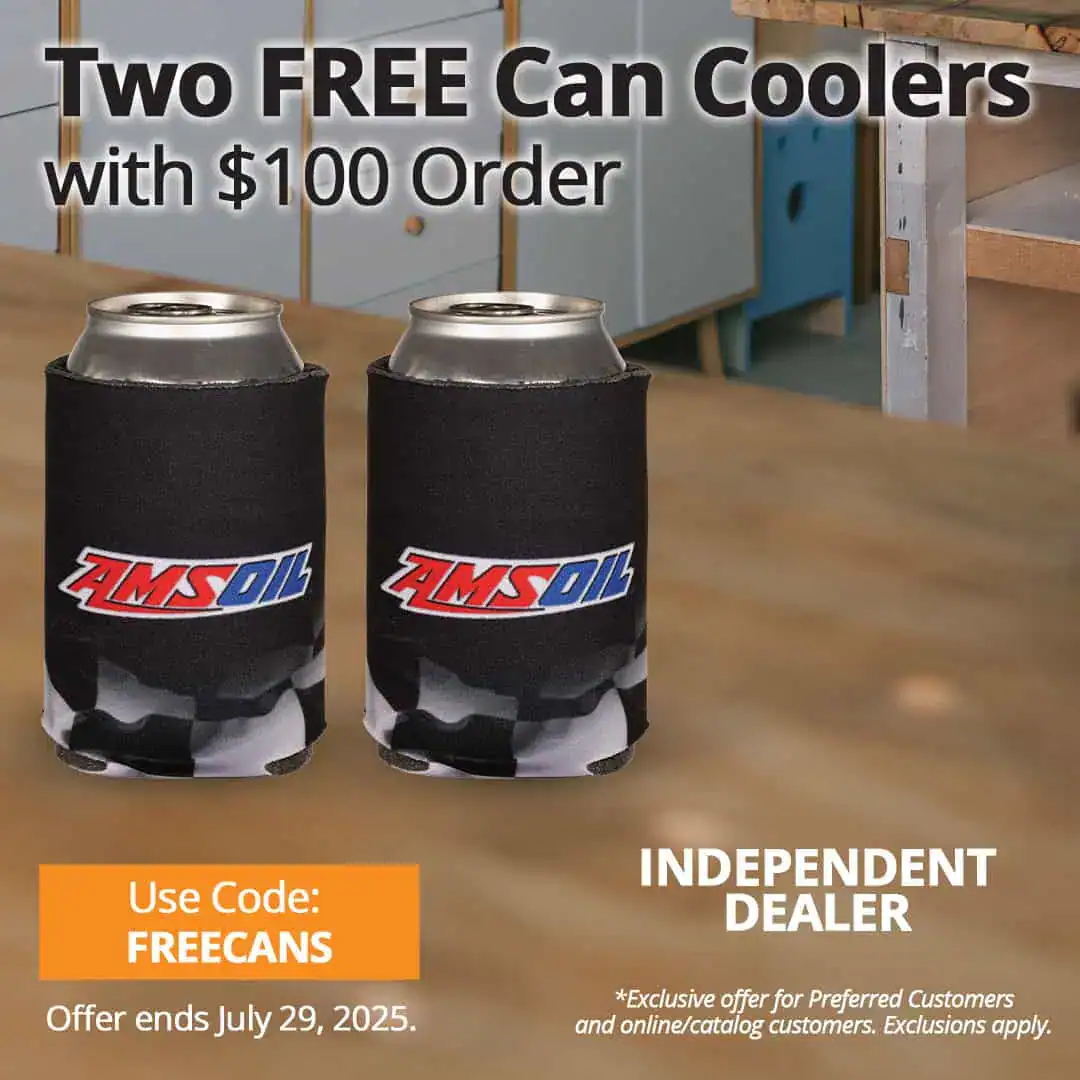 Image of Two Free AMSOIL Can Coolers With $100 Order