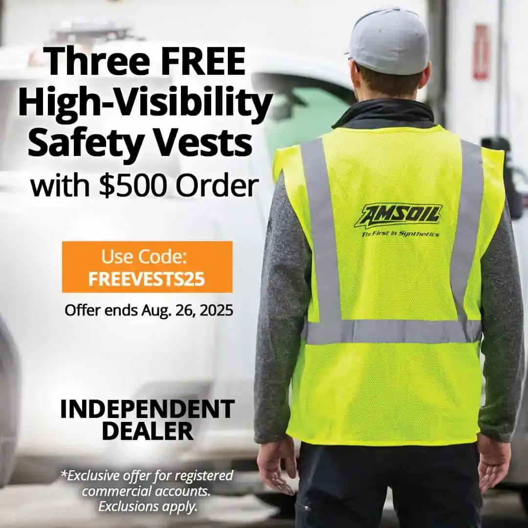 Free AMSOIL LED Headlamp With $125 Order