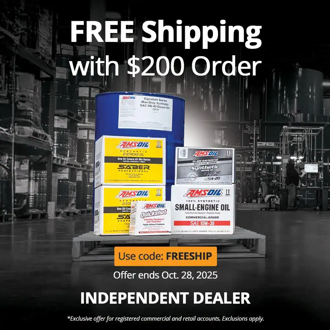 Free AMSOIL LED Headlamp With $125 Order