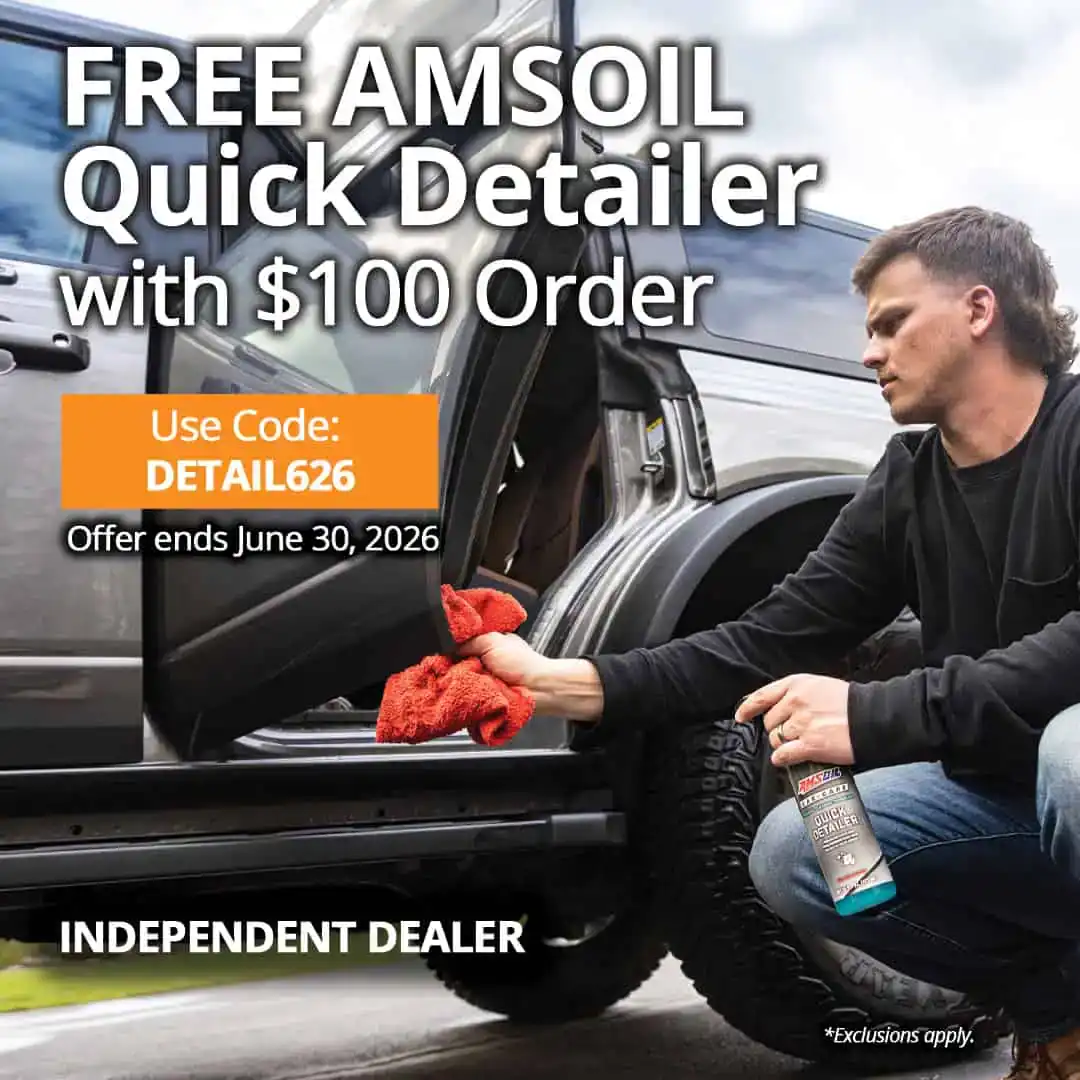 Free AMSOIL LED Headlamp With $125 Order