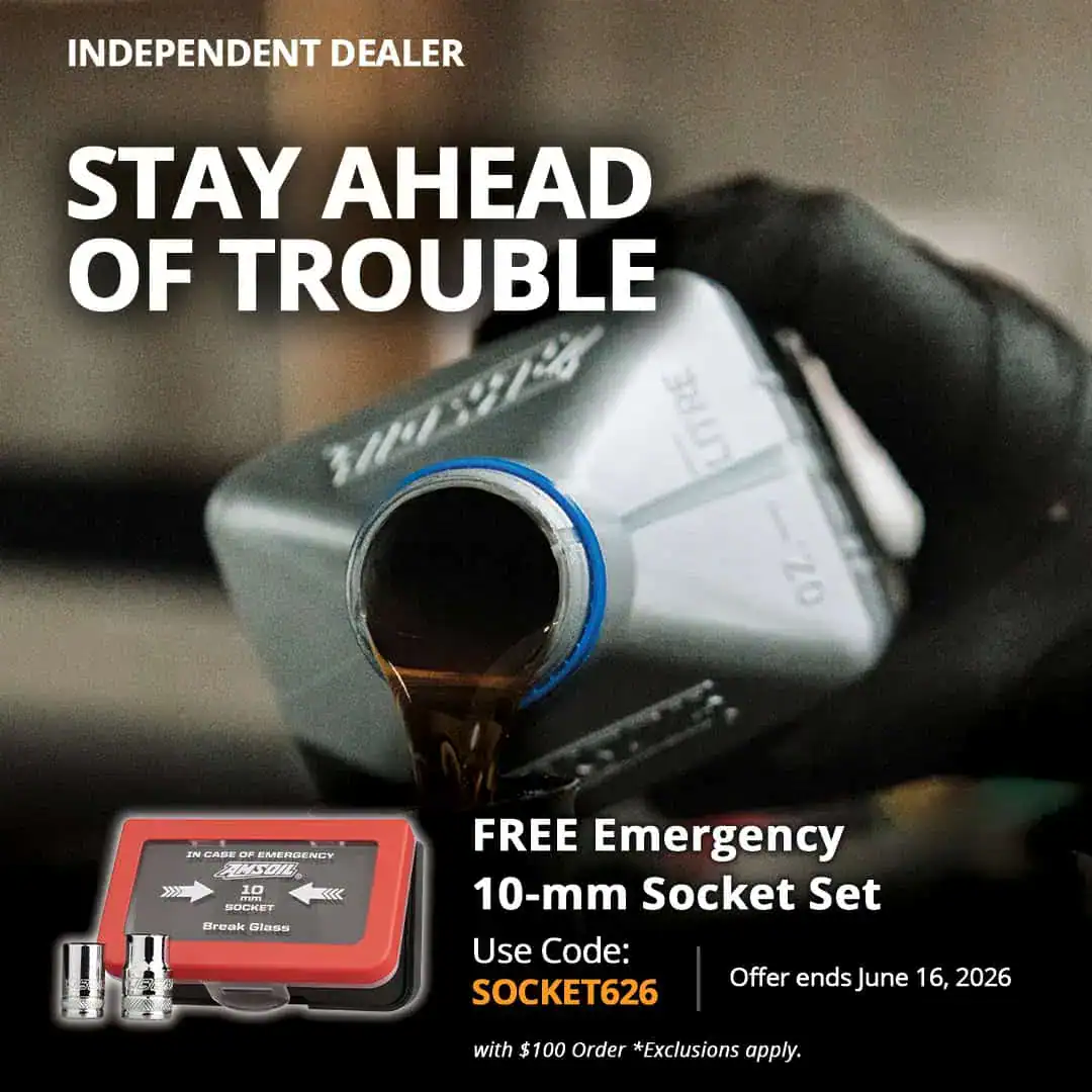 Free AMSOIL LED Headlamp With $125 Order