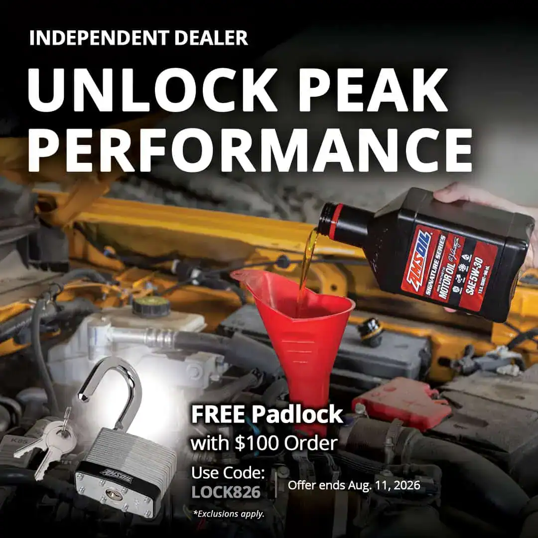 Free AMSOIL LED Headlamp With $125 Order