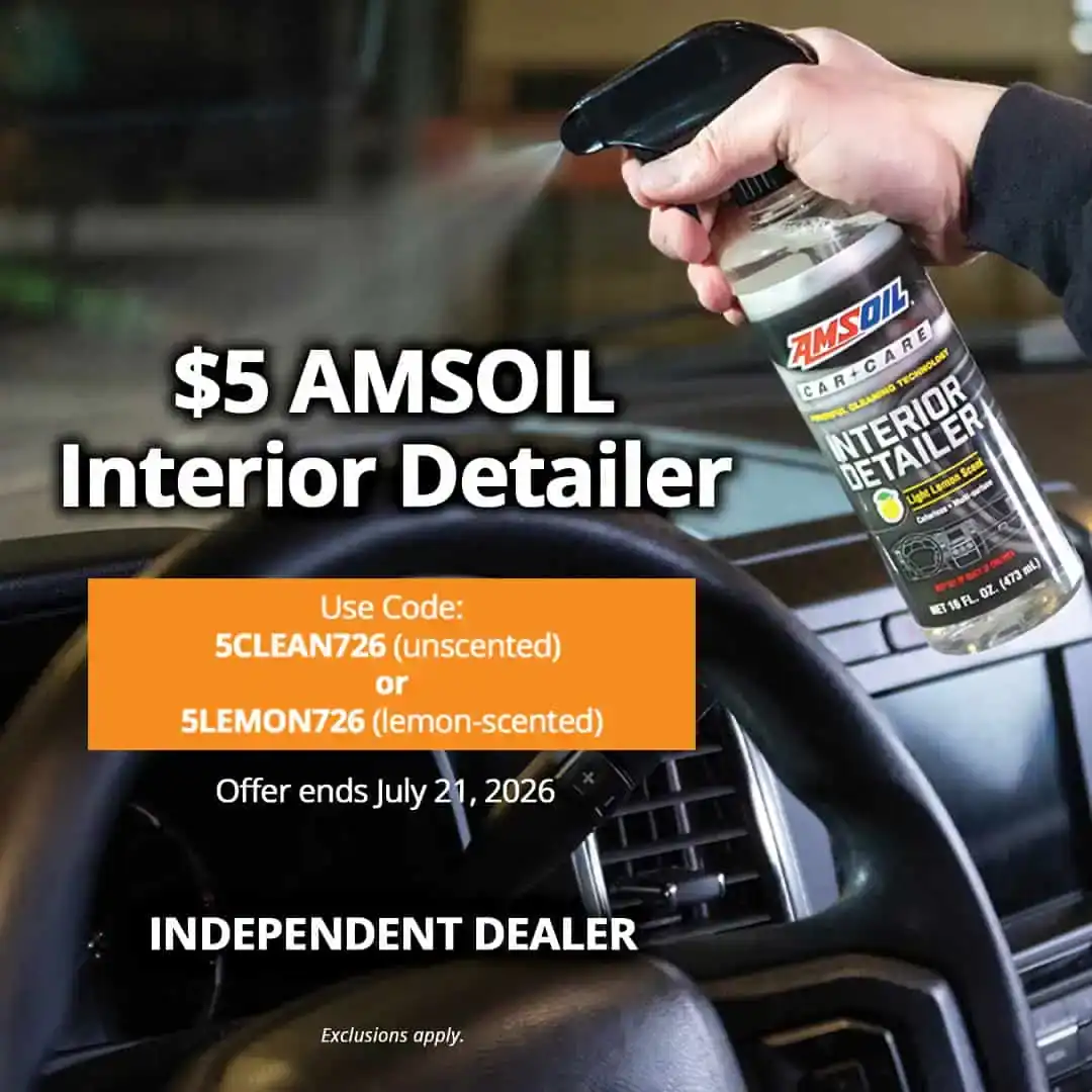 Free AMSOIL LED Headlamp With $125 Order Free AMSOIL LED Headlamp With $125 Order