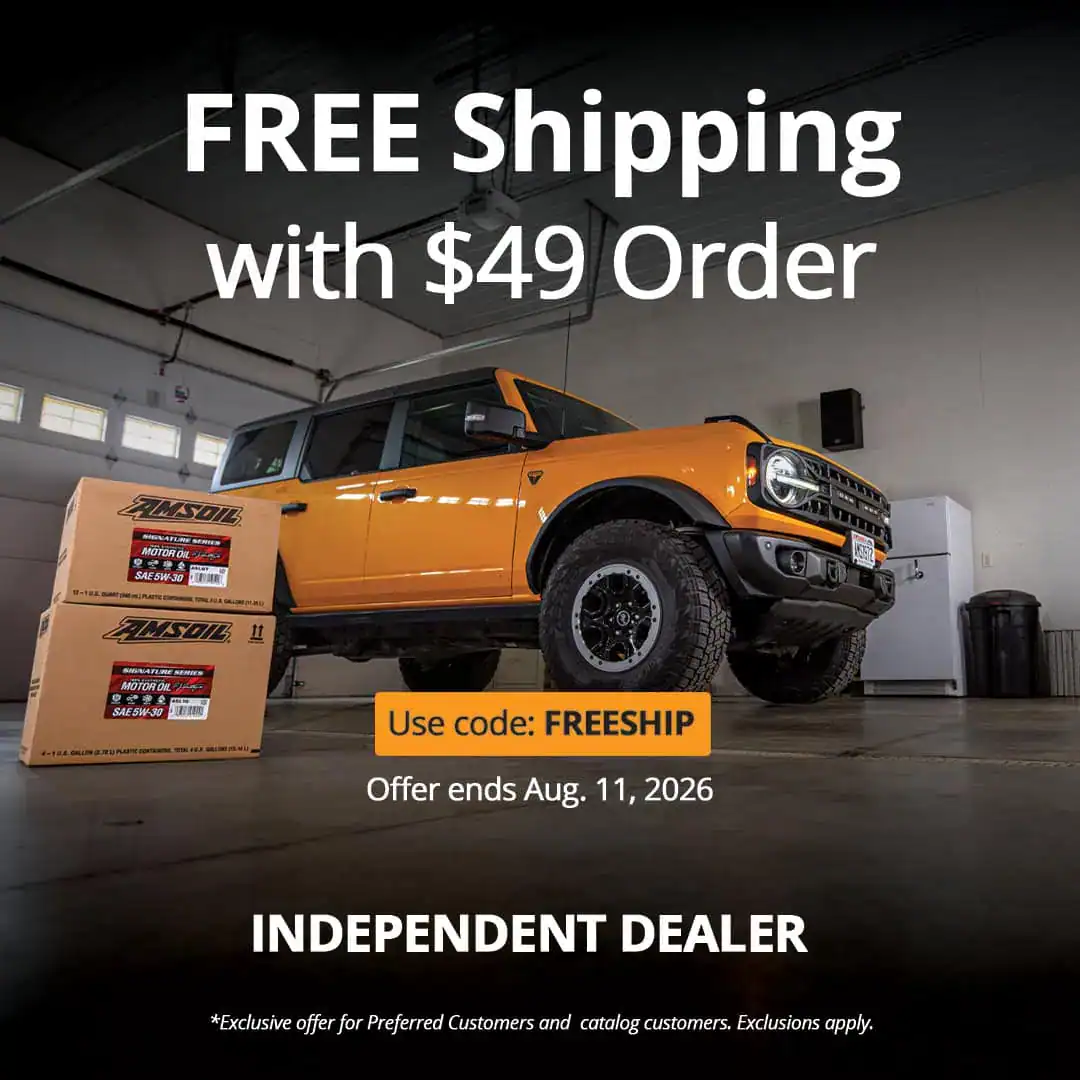 Free AMSOIL LED Headlamp With $125 Order Free AMSOIL LED Headlamp With $125 Order
