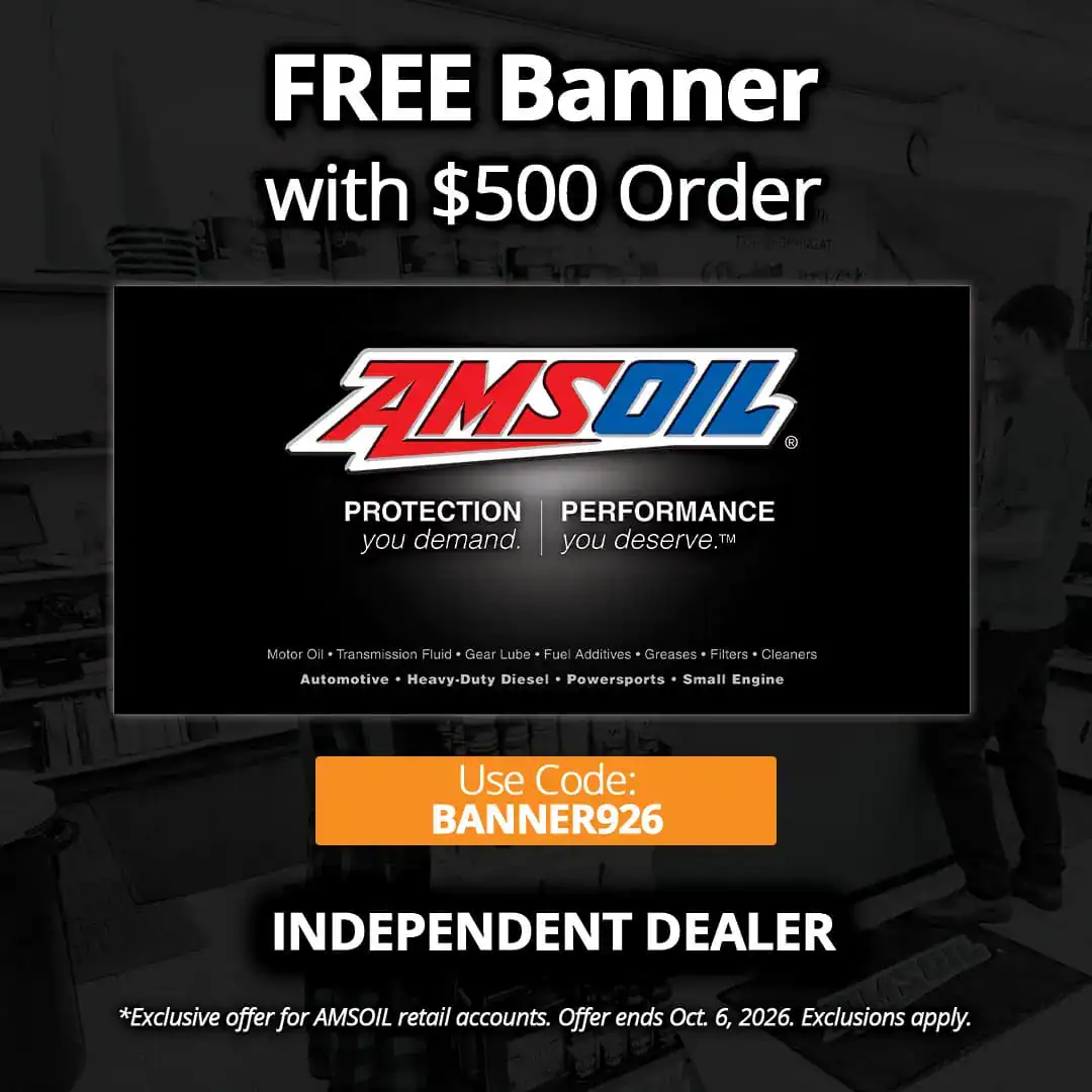 Free AMSOIL LED Headlamp With $125 Order Free AMSOIL LED Headlamp With $125 Order